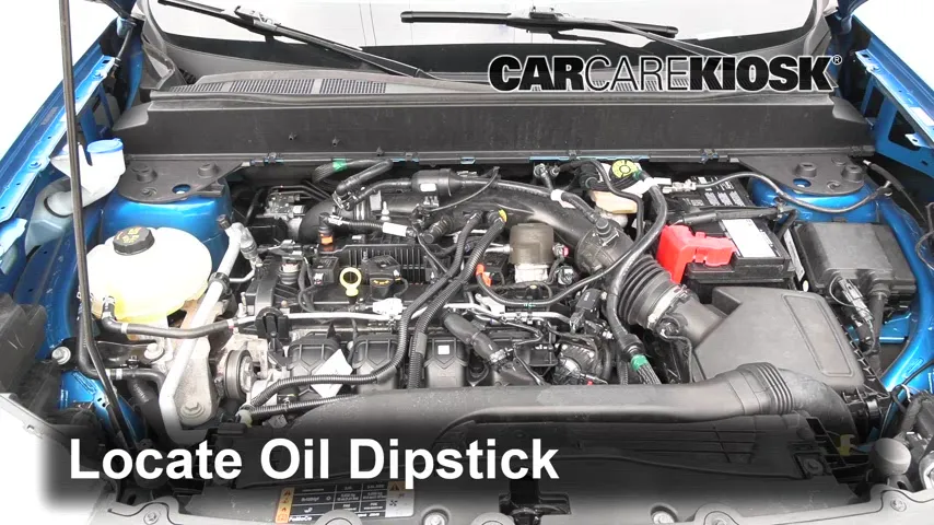 2022 Ford Maverick XL 2.0L 4 Cyl. Turbo Oil Check Oil Level